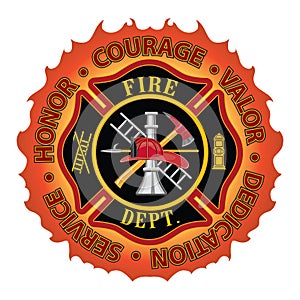 Firefighter Honor Courage Valor photo